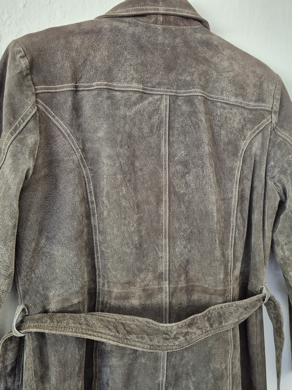 🤎 Wilsons Leather Oversized Leather Trench Coat 🤎 - Picture 12 of 15